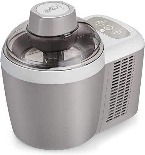 CASEGO Máquina automática para Hacer Helados con autocongelación, Servicio Suave y Duro, Yogur Helado de Sorbete de Helado de 600ML