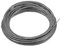sourcing map 1/16 (1.5mm) 304 Stainless Steel Cable Wire Rope 7 x 7 Strands Core 50ft (15m) PVC Coated Aircraft Wire for Construction Outdoors Marine Rigging Decking Railings