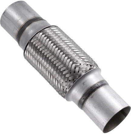MOCNT Tubo Flessibile di Scarico per Auto 45mm X 150mm/250mm Tubo di Riparazione Giunto Flessibile Acciaio Inossidabile Intrecciato Tubo Flessibile Scarico Marmitta Connettore