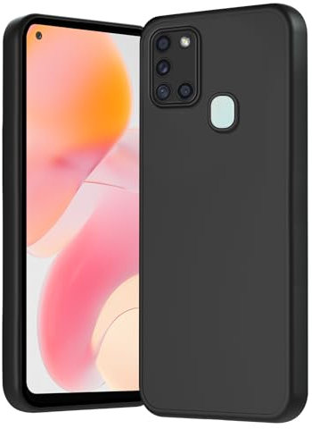Agedate Handyhülle für Samsung Galaxy a21s Hülle, Antikratzer, Upgraded Kameraschutz, Anti-Schock, Anti-Rutsch Schutzhülle, Unterstützt kabelloses Laden, Anti-Fingerabdruck Handyhülle für a21s