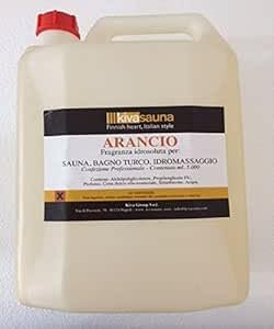 Olio essenziale sauna e bagno turco (5 L, arancio)