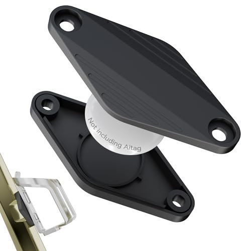 EFEALL Support AirTag pour vélo, porte-bouteille caché pour vélo, avec dispositif antivol étanche AirTag - Accessoire de vélo pour traceur GPS - Avec outils