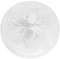 NKlaus Plaque de sélénite ronde avec gravure Yin Yang arbre de vie - 10,4 cm - Pierre d'énergie pour le nettoyage et la méditation du cristal - Décoration spirituelle - Symbole de la nature et de