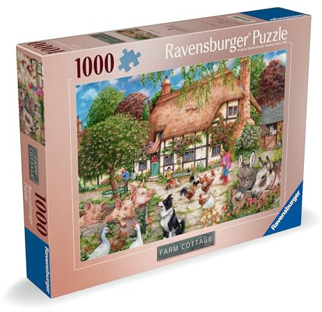 Ravensburger Farm Cottage Puzzle für Erwachsene und Kinder ab 12 Jahren, 1000 Teile
