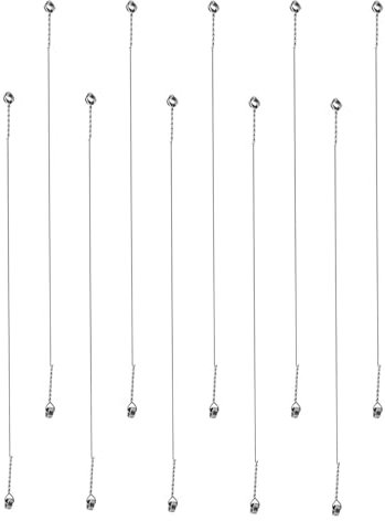 SiaBiced 10x Käseschneide Draht Edelstahl für Käsekuchen, 5 Inch