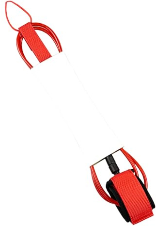 Surf leash, robust surfboard säkerhetskoppel – lätt surflein för – och vattensporter, tävlingssäker surfbrädeutrustning inklusive tillbehör till paddel
