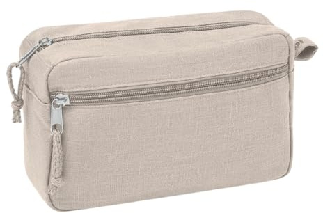 MidOcean Naima Cosmetic Hemp Cosmetic Bag (One Size) (Beige)