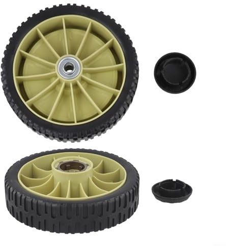 TONIXY For Honda Lawn Mower Drive Wheels 8 Front & Rear for Hub Covers Compatible with HRJ216 HRJ215 HRJ196 Replacement Kit