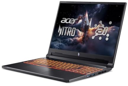 Acer Nitro V 16 AI ANV16-42・AMD Ryzen 7 260/3.8 GHz・ESHELL・GeForce RTX 5060・16 GB RAM・1.024 TB SSD NVMe・40.6 cm (16) (NH.U1GEG.002)