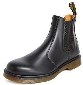 Dr. Martens 2976 Smooth Chelsea, Anfibi Unisex adulto, Nero, 36 EU