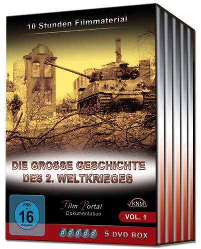 Die große Geschichte des 2. Weltkrieges - Vol. 1 (5 DVD BOX)