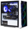 NitroPC - PC Gaming Avancé Gold Plus (Intel Core i5 12400F 4.40GHz, RX 6600 8Go, RAM 16Go, M.2 1To, Windows 11, éclairage RGB, WiFi) Ordinateur de Bureau, PC Gamer (Noir)