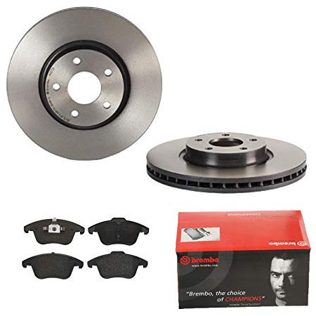 2 Bremsscheiben belüftet 300 mm + Bremsbeläge Vorne von Brembo Innenbelüftet (1420-53742) Bremsensatz Bremsanlage Bremsen-Kit,Bremsenset, Bremsscheiben, Bremsbeläge, Bremsen-Set, Beläge, Bremsbelag,