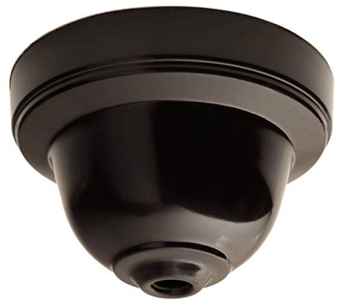 Reproduction Ceiling Rose Cup for use in Retro Ceiling Pendant in Dark Brown Bakelite