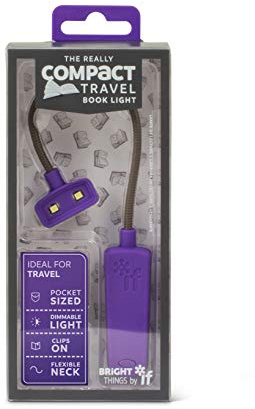 The Really Compact Travel Book Light,Plastic (Purple)