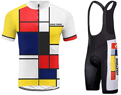 UGLY FROG Radtrikot-Set (Fahrrad Trikot Kurzarm + Radhose)