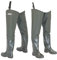 FortMen Watstiefel Herren Anglerhose mit Stiefel wasserdichte Wathose Größe Gr. 38-47 Lange Watthosen Gummistiefel Fishing Boots Angel (Olivgrün, EU Schuhgrößensystem, Erwachsene, Numerisch, M, 46)