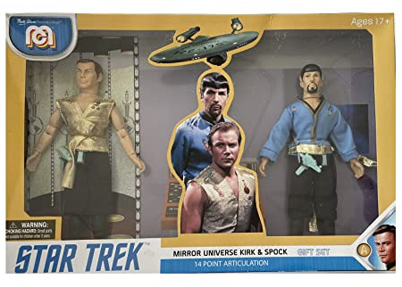 Star Trek Mirror Universe Spock & Kirk Actionfiguren Doppelpack 20 cm