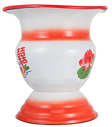 Cabilock 1 Pc Canasta De Frutas Tazones Para Servir Cesta De Frutas Tradicional Frutero Antiguo Frutero De Cocina Cestas De Almacenamiento De Metal Pan Niño Estaño Esmalte Canasta De Dulces