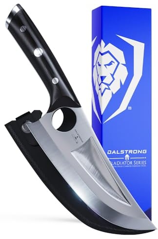 DALSTRONG Chef & Utility Knife - 7 - Multi-Purpose - The Venator - Gladiator Series - Forged German HC Steel - G10 Handle - w/Sheath - NSF Certified