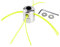 Cabezal de Corte de césped con Cabezal de Hilo de Aluminio, Cabezal de Corte de césped con Cabezal de desbrozadora de 4 líneas, para desbrozadora desbrozadora desbrozadora
