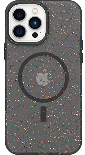 OtterBox Sustainable Series Case with MagSafe for iPhone 13 Pro Max, Shockproof, Drop Proof, Ultra-Slim, Protective Case, Caneval Night Black