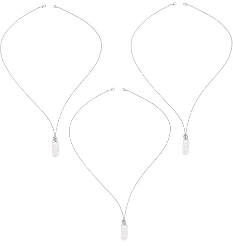 HAPINARY 3 Stück Hörgeräte Zubehör mit Trageband und Halter aus Abs Nylon Leicht Anti Verloren für Kinder und Senioren zum Schutz und Befestigen