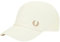 Fred Perry Pique Classic Cap aus Baumwolle, Unisex, Weiß., Weiß