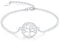 Candyfancy Armband für Damen Silber 925 Lebensbaum Silberarmband Verstellbare Armbänder Armkette Geschenke für Frauen Mädchen Freundin Mama