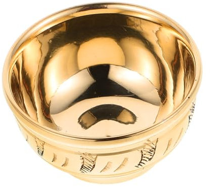 PRETYZOOM Tazza Da The in Rame Ciotola Per Offerte Buddiste Contenitore Per Acqua Santa Decorazione Casa Utensile Per Rituali e Cerimonie
