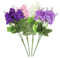 PRETYZOOM 4 Stücke Künstliche Blumen Korb Gefälschte Bouquet Blume Hochzeit Handwerk Festival Decor Realistische Simulierte Hyazinthe Anordnung