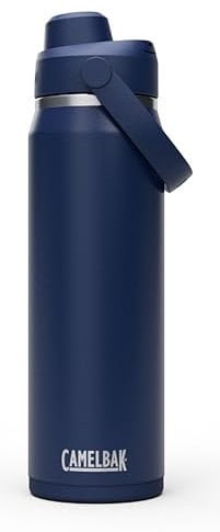 CAMELBAK Thrive Chug Wasserflasche aus isoliertem Edelstahl | 740 ML | leicht zu tragen, auslaufsicher | Marineblau