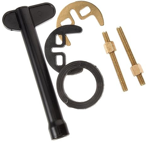 Operitacx 1Ensemble Kit de Fixation de Robinet Chaud et Froid Accessoires Inoxydable et Cuivre Installation Facile pour Entretien Simple et Utilisation Multifonctionnelle