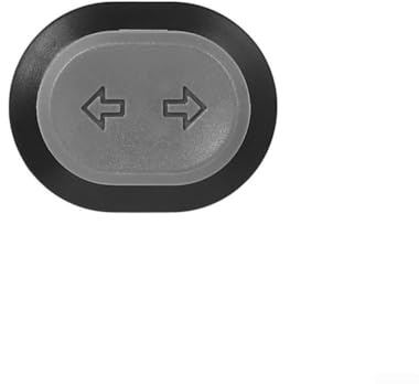 Ersatz-Frontabdeckung mit Blinker-Knopf-Set, Scooter Blinkerschalter Taste, für Ninebot MAX G2 Elektroroller für ordnungsgemäße Blinkerfunktion und verbesserte Fahrersicherheit, Rollerzubehör