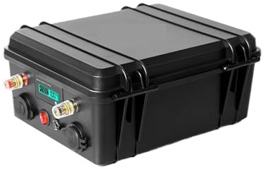 Waterproof 12V 60Ah Rechargeable Lifepo4 Battery Pack Large Capacity High Current Lithium Batteries for Home Energy Storage