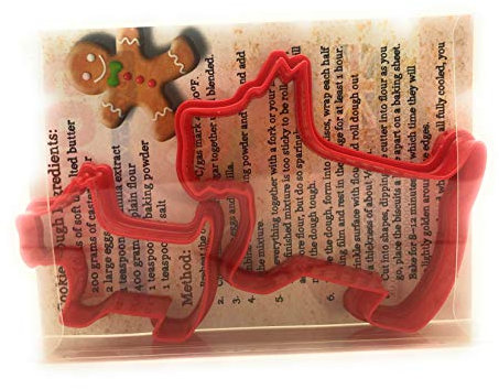 Scottish Terrier Dog Set of 2 Cookie Cutter, Biscuit, Pastry, Fondant Cutter