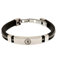 Chelsea F.C. Silikon-Armband mit Silbereinlage