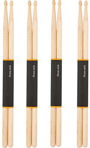 Wogod 5 A Baguettes de batterie en érable Baguettes four pair