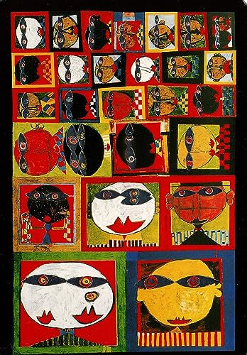 Wörner Verlag Kunstkarte Hundertwasser We live in Paradise