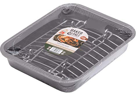Baker & Salt Non Stick 36cm Roaster and Rack Oven Tray