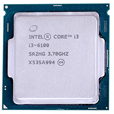 MAO YEYE Intel Core i3 6100 3.7GHz 3M Cache Dual-Core 51W CPU Processore SR2HG LGA1151