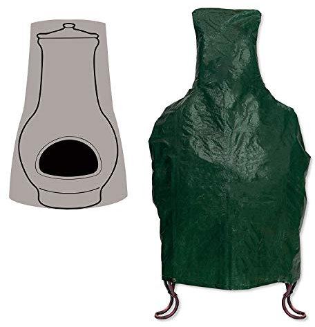 Parkland® Large Chimenea Cover Waterproof Outdoor Garden Patio Heater Cover - H122 x D61cm