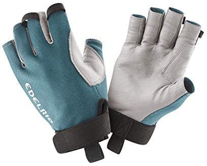 Edelrid Unisex – Erwachsene Work Glove Open II, Shark Blue, XL