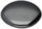 Edelstein Scheibenstein 3-5 cm + Edelsteinkarte | Handschmeichler Taschenstein Massagestein | Lebensquelle Plus (Hämatit, grau)