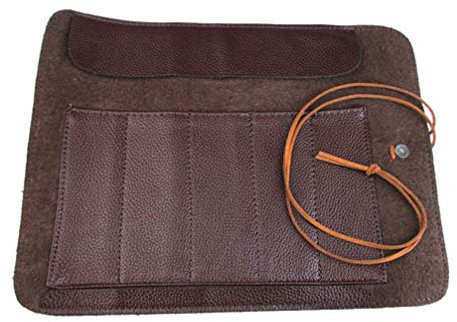 Yardwe 2pezzi Borsa Rotolo Per Da Intaglio Design Multi-scomparti Organizer Pratico e Leggero Per Artigiani