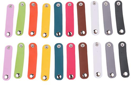 #N/A 20 Schalclip Schalhalter Tuchhalter Tuchspange Tuchclip Trachtenspange aus Pu-, Gemischte Farben
