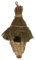 Kerbl Pet Grasnest für Vögel, Vogelhaus Vogelnest Unterschlupf Nistkasten 27x12cm