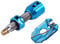 BICASTER Bogenschießen Kissen Kolben + Pfeilauflage beidhändig magnetischer Rückprall – 1 Set (blau)
