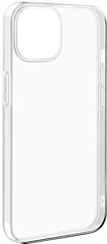Puro Recyceltes TPU Ultra-Slim 0.3 Nude Schutzhülle kompatibel mit iPhone 14 Plus; transparent, flexibel; kompatibel mit kabellosem Laden, erhöhte Kanten
