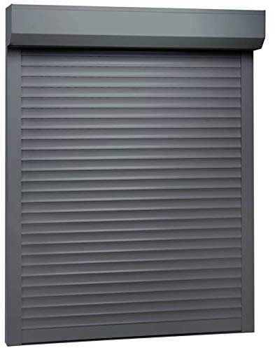 Lechnical Tapparella Avvolgibile in Alluminio 120x150 cm Antracite,Tapparella Avvolgibile in Alluminio,Tapparella Avvolgibile,Robusta Resistente Durevole